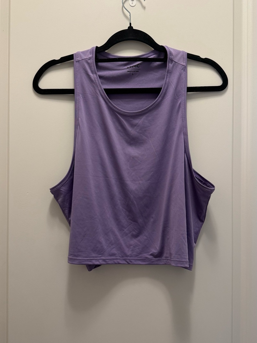 Women’s Lavender Athletic Tank Top - Performance Workout